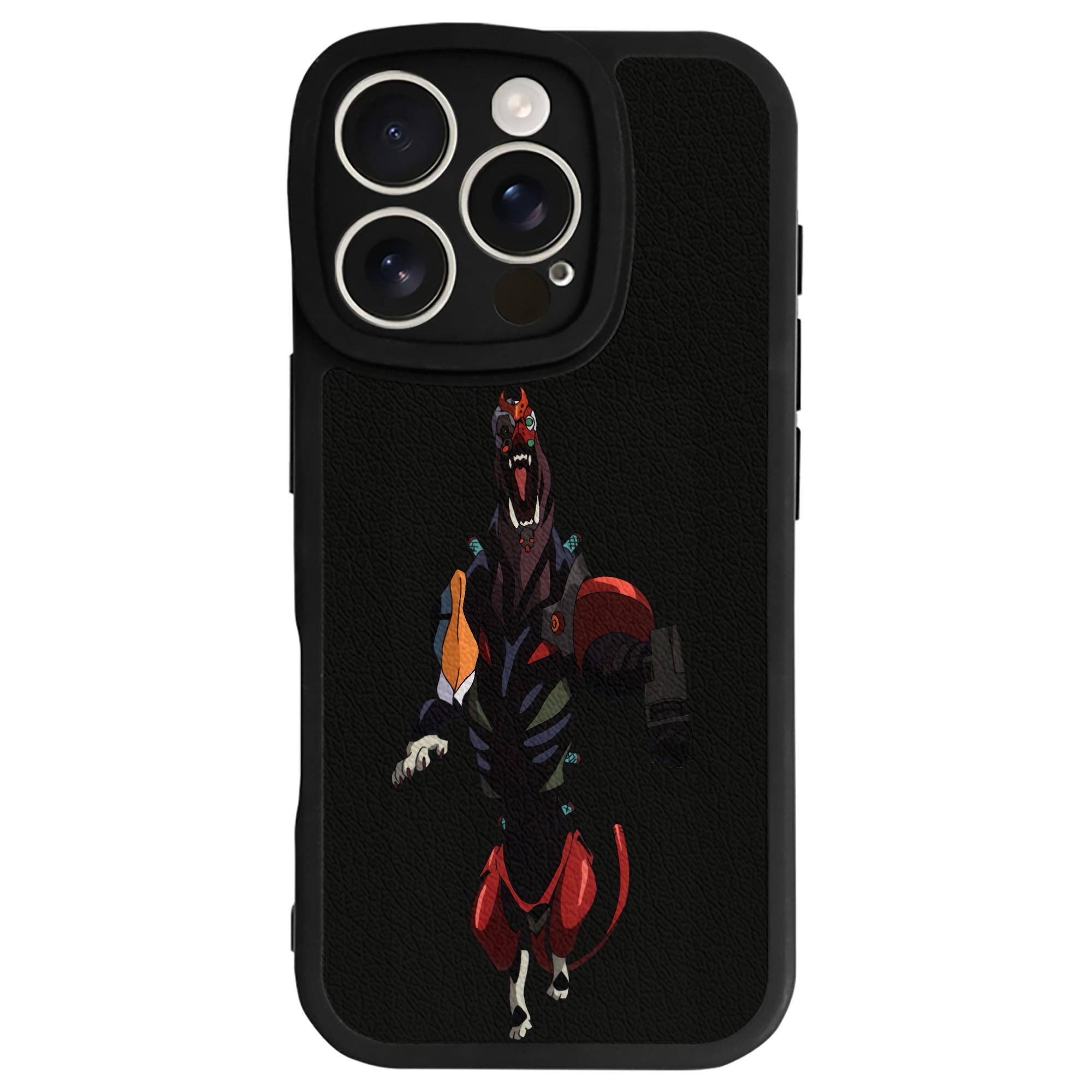 （画像用） EVA 新世紀エヴァンゲリオン 【iPhone 16シリーズ対応】シリコンスマホケース（レザー調） 材質：シリコン